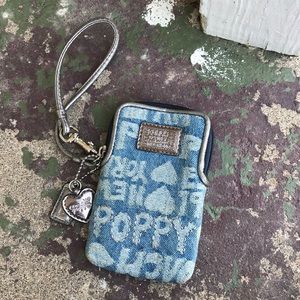 Coach Poppy wristlet